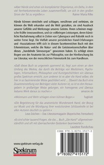 Die Hand - Werkzeug des Geistes achterzijde