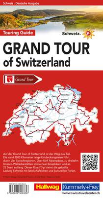 Hallwag Reiseführer Grand Tour of Switzerland Touring Guide, deutsche Ausgabe achterzijde