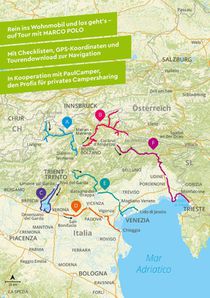 MARCO POLO Camper Guide Südtirol, Gardasee & Venetien achterzijde