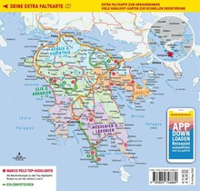 MARCO POLO Reiseführer Peloponnes achterzijde