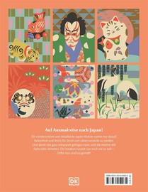 Ausmalen & Entspannen. Japan achterzijde