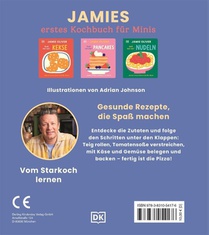 Jamies erstes Kochbuch für Minis. Back mit mir! Pizza achterzijde