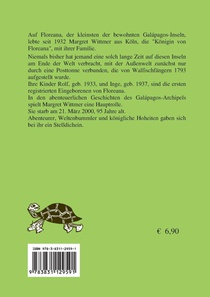 Postlagernd Floreana Actual 2015 achterzijde