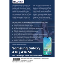Samsung Galaxy A16 / A16 5G - Für Einsteiger ohne Vorkenntnisse achterzijde