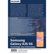 Samsung Galaxy A36 5G - Für Einsteiger ohne Vorkenntnisse achterzijde