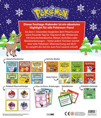 Pokémon: Überraschungskalender: Noch 24 Tage bis zum Fest achterzijde