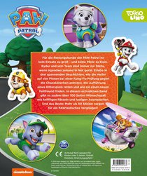 PAW Patrol: Mein Lieblingsbuch - Geschichten - Sticker - Ausmalseiten achterzijde