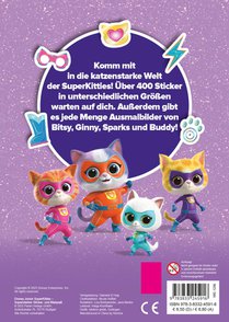 Disney Junior SuperKitties: Superstarker Sticker- und Malspaß achterzijde