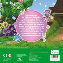 Gabby's Dollhouse: Meine schönsten Sticker zum Ausmalen achterzijde