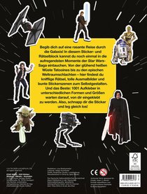 Star Wars: 1001 Sticker - Stickern - Rätseln - Ausmalen achterzijde