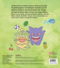 monpoké: Magischer Wassermalspaß - Kunterbunte Pokémon achterzijde