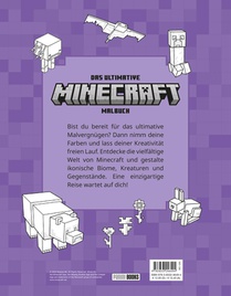 Minecraft: Das ultimative Minecraft-Malbuch achterzijde