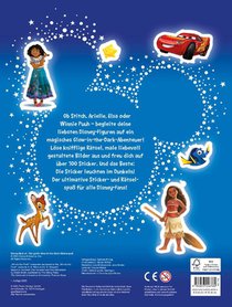 Disney Best of: Der große Glow-in-the-Dark-Stickerspaß: Stickern - Rätseln - Ausmalen achterzijde