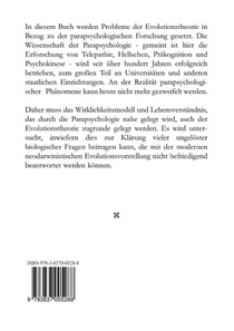 Evolution und Parapsychologie achterzijde