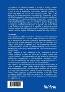 Facets of Migration in Contemporary Europe achterzijde