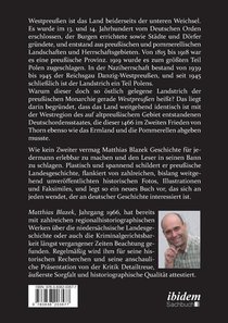 Westpreu en. Das Land an der unteren Weichsel. achterzijde