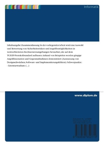 Unsicherheit in lokalen Netzen achterzijde