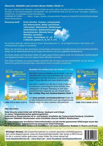 Der erste Weg zum Keyboardspiel (Stufe 1) achterzijde