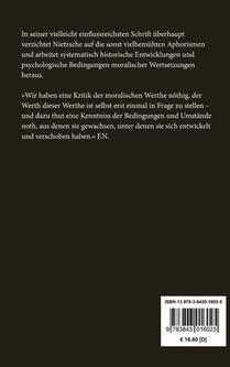 Zur Genealogie der Moral achterzijde