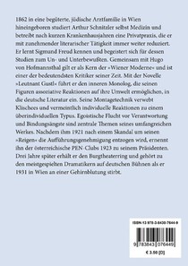 Leutnant Gustl achterzijde