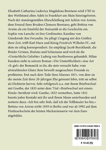 Goethes Briefwechsel mit einem Kinde achterzijde