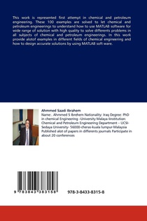 MATLAB Software for Chemical and Petroleum Engineering (Part One) achterzijde