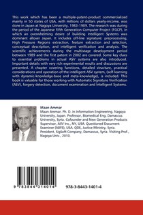 Intelligent Signature Verification and Analysis achterzijde