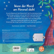Mein Schlummer-Licht-Buch: Gute Nacht, Bauernhof achterzijde