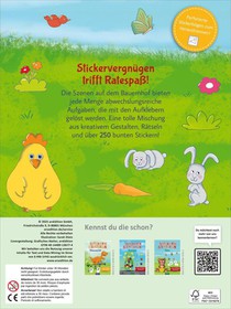 Stickern & Rätseln - Bauernhof achterzijde