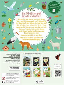 Das superdicke Stickerheft - Frühling achterzijde