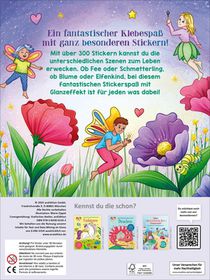 Mein schillerndes Stickerheft - Fantastische Feenwelt achterzijde
