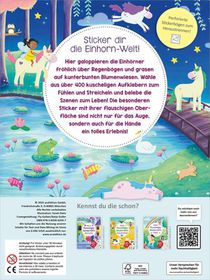 Mein flauschiges Stickerheft - Einhörner achterzijde