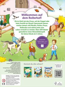 Erstes Stickern - Reiterhof achterzijde
