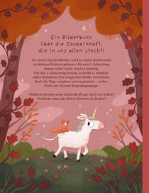 Ein Einhorn namens Oktober achterzijde
