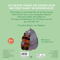 Alle müssen gähnen achterzijde