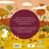 Was macht die Eule im Herbst? achterzijde