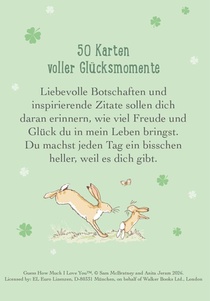 Weißt du eigentlich, wie glücklich du mich machst? achterzijde