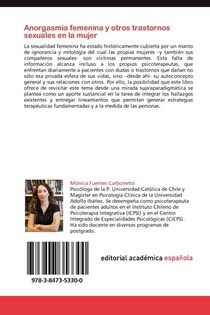 Anorgasmia femenina y otros trastornos sexuales en la mujer achterzijde