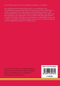 Die Entwicklung des Sozialismus von der Utopie zur Wissenschaft achterzijde