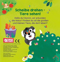 Scheibe drehen - Tiere sehen! Natur achterzijde