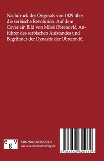 Die serbische Revolution achterzijde