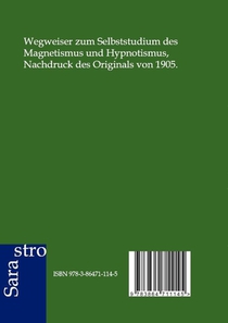 Der Praktische Magnetiseur Und Hypnotiseur achterzijde