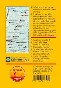 Jakobsweg Bremen - Köln achterzijde