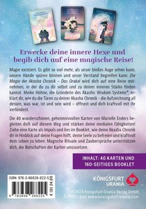 Die Magie der Akasha Chronik - Das Orakel - 40 Orakelkarten und 160-seitiges Booklet achterzijde