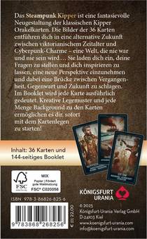 Steampunk Kipper - 36 Kipperkarten und 144-seitiges Booklet (Cyberpunk) achterzijde