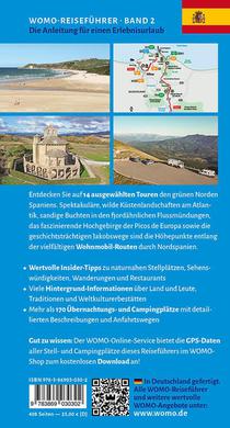 Entdeckertouren mit dem Wohnmobil Nordspanien achterzijde