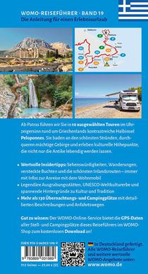 Entdeckertouren mit dem Wohnmobil Peloponnes achterzijde