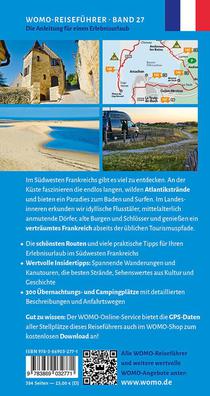 Entdeckertouren mit dem Wohnmobil Südwestfrankreich achterzijde