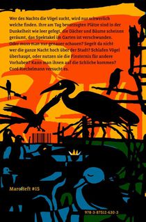 Wo sind die Vögel nachts? achterzijde