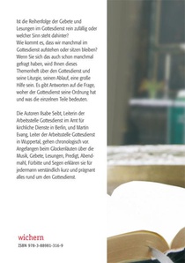 Der Gottesdienst achterzijde